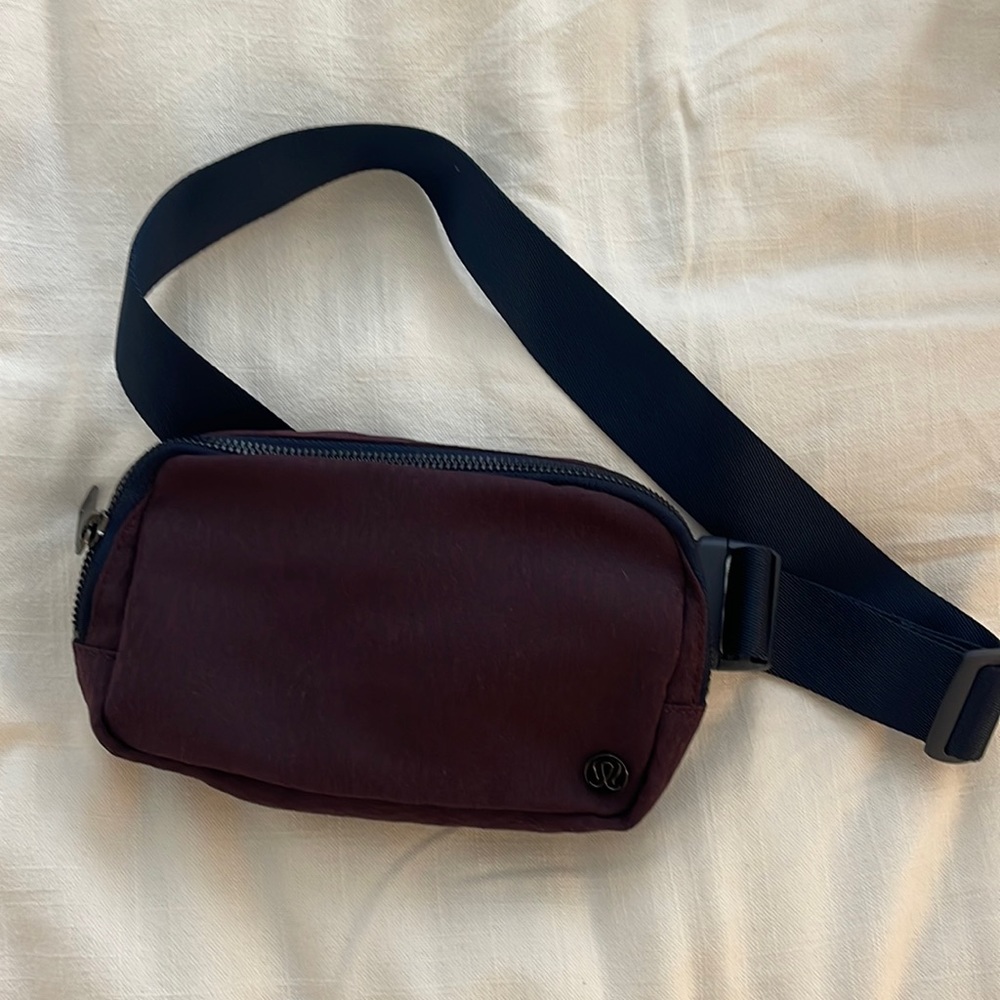 Lululemon Maroon Fanny Pack